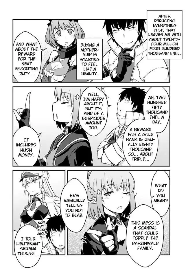 Mezametara Saikyou Soubi to Uchuusen-mochi Datta no de, Ikkodate Mezashite Youhei Toshite Jiyuu ni Ikitai Chapter 35.1 9